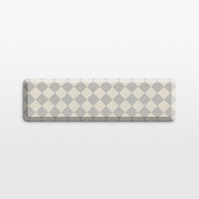 View GelPro Diamond Grey Comfort Kitchen Mat, 20"x72" details