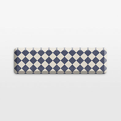 View Gel Pro Diamond Indigo Comfort Kitchen Mat, 20x72" details