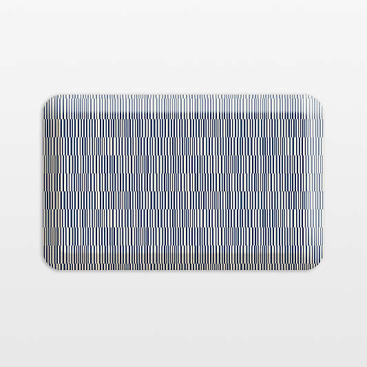 GelPro OffSet Indigo Comfort Kitchen Mat, 20"x32"
