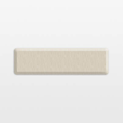 GelPro OffSet Beige Comfort Kitchen Mat, 20"x72"