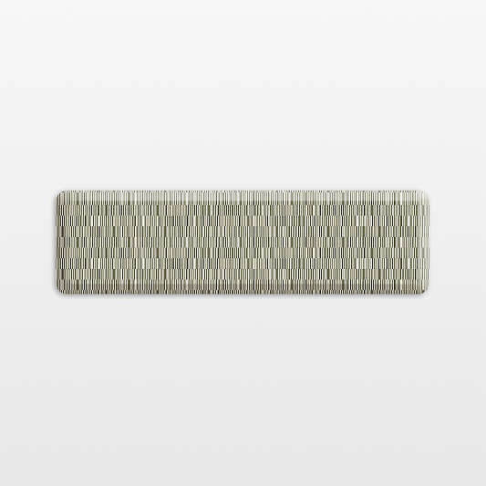 GelPro OffSet Green Comfort Kitchen Mat, 20"x72"
