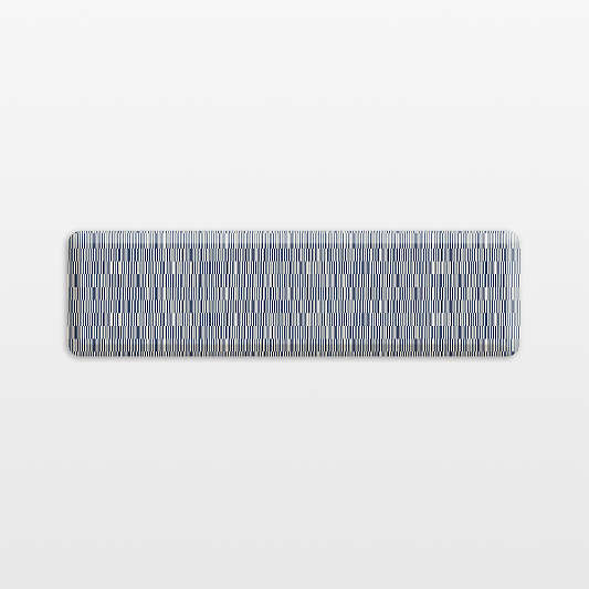 GelPro OffSet Indigo Comfort Kitchen Mat, 20"x72"