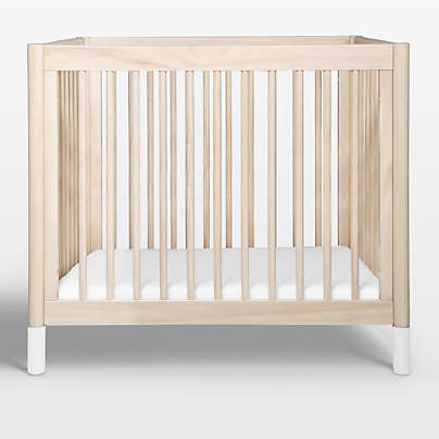 Babyletto origami mini crib washed natural Clearance