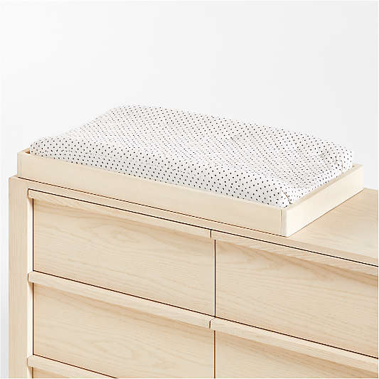 Gemini Light Ash Wood Changing Table Topper