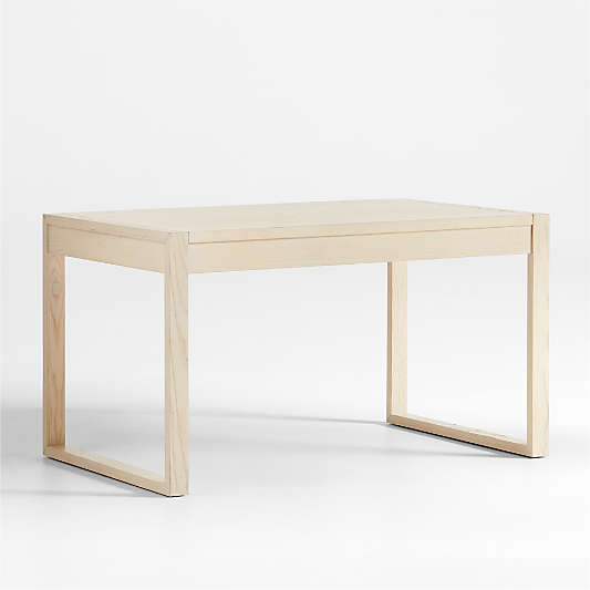 Gemini Sunwashed Ash Wood Rectangular Kids Play Table