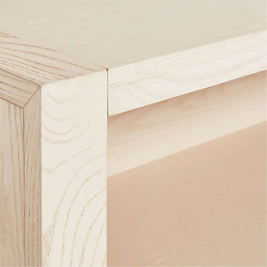 Gemini 45' Sunwashed Ash Wood 4-Shelf Tall Kids Bookcase