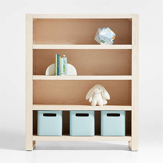 Gemini Tall 4-Shelf Wood Kids Bookcase