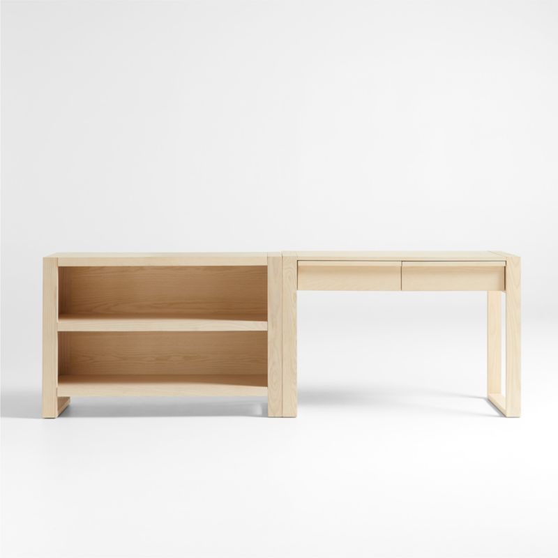 Gemini Light Ash Wood Kids Bookcase