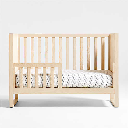 Gemini Light Ash Wood Toddler Bed Rail