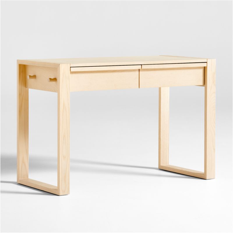 Gemini Kids Light Ash Wood Desk