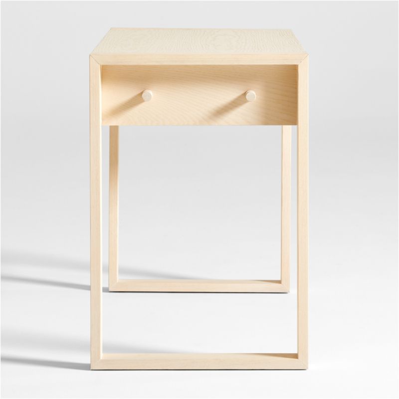 Gemini Kids Light Ash Wood Desk