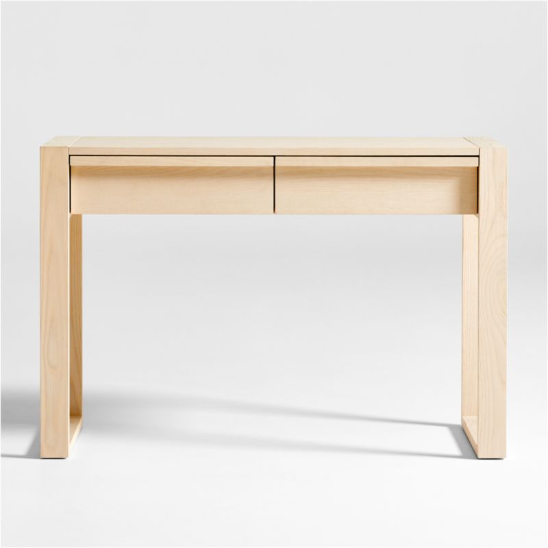 Gemini Kids Light Ash Wood Desk