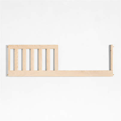 Gemini Light Ash Wood Toddler Bed Rail