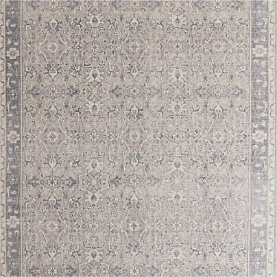 Geneva Performance Traditional Blue Handknotted Area Rug 6'x9'