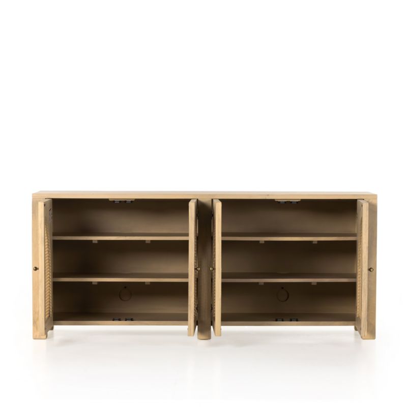 Geneva Natural Wood Sideboard