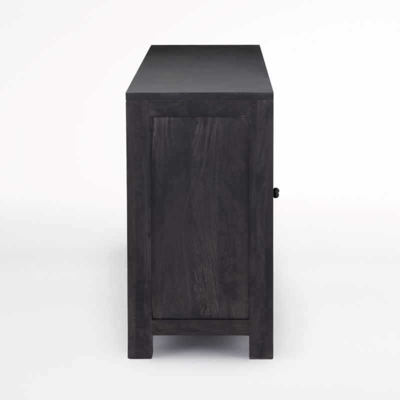 Geneva Black Wood Sideboard