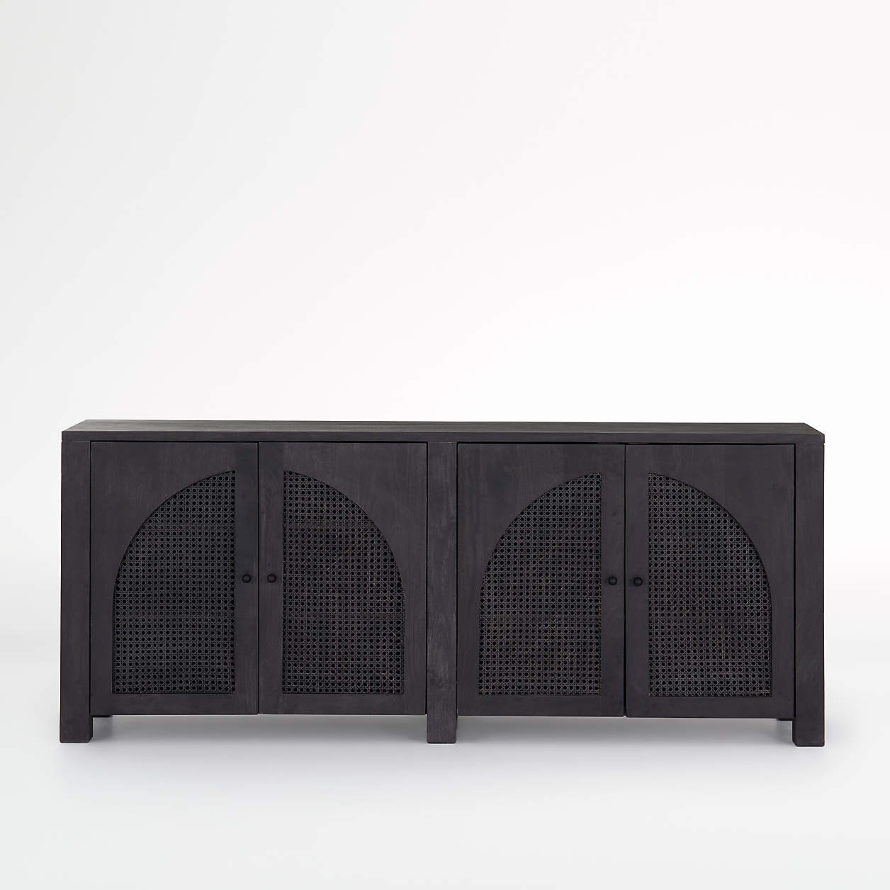 Geneva Black Wood Sideboard + Reviews Crate & Barrel Canada