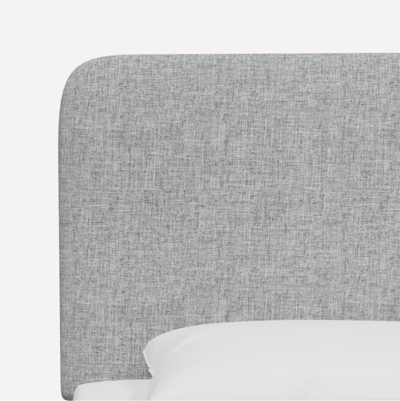 Genevieve Linen Pumice Upholstered Queen Headboard - image 4 of 7