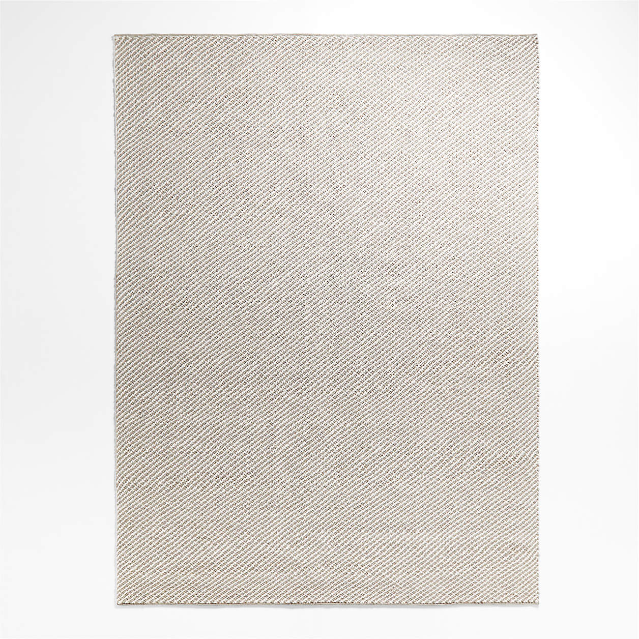 Genoa Grey Indoor/Outdoor Area Rug 8'x10' | Crate & Barrel