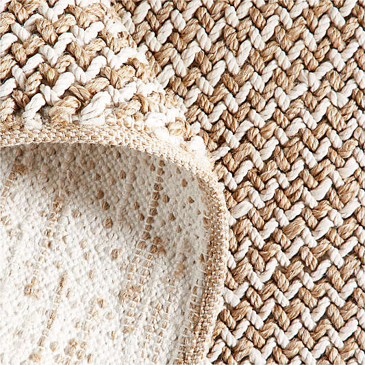 Genoa Performance Handwoven Tan Brown Indoor/Outdoor Area Rug