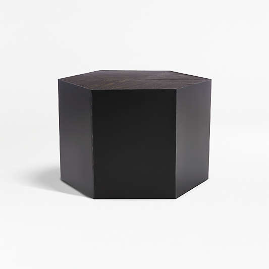 Geo Low Burnt Oak Bunching Table