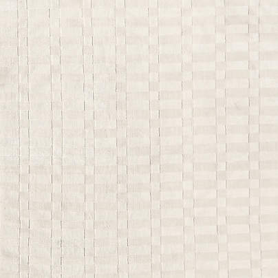 Geo Checker Ivory Performance Kids 12"x18" Rug Swatch
