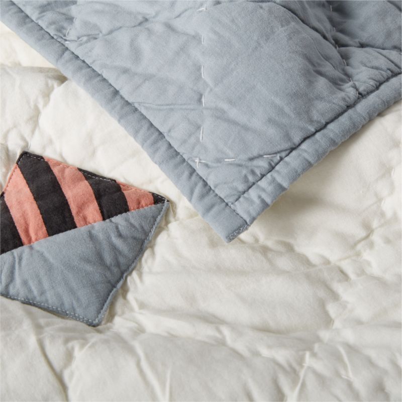 Geo Diamond Kids Organic Cotton Twin Quilt - image 6 of 13