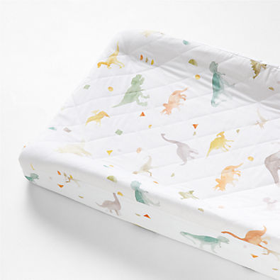 View Geo-Dino Organic Cotton Dinosaur Baby Changing Pad Cover details