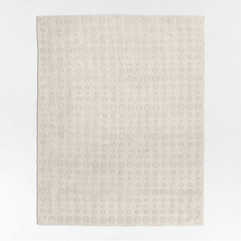 Geo Dotty Ivory Performance Kids Area Rug 5'x8' - image 0 of 5