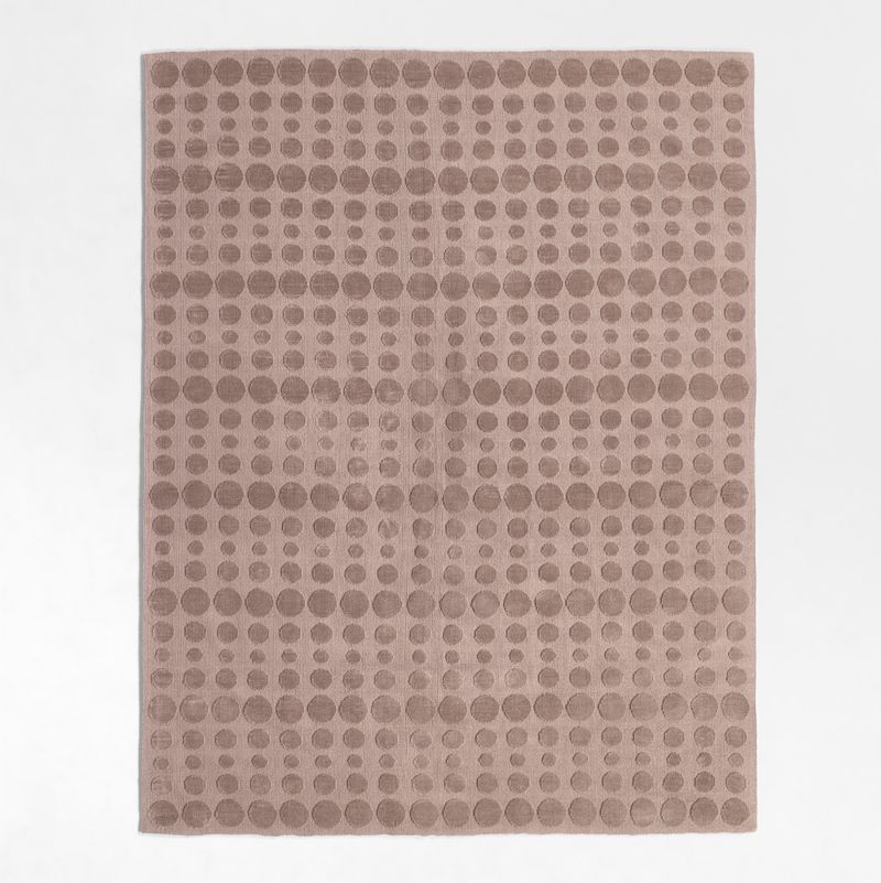 Geo Dotty Rosy Lilac Kids Performance Rug 8'x10' - image 0 of 5