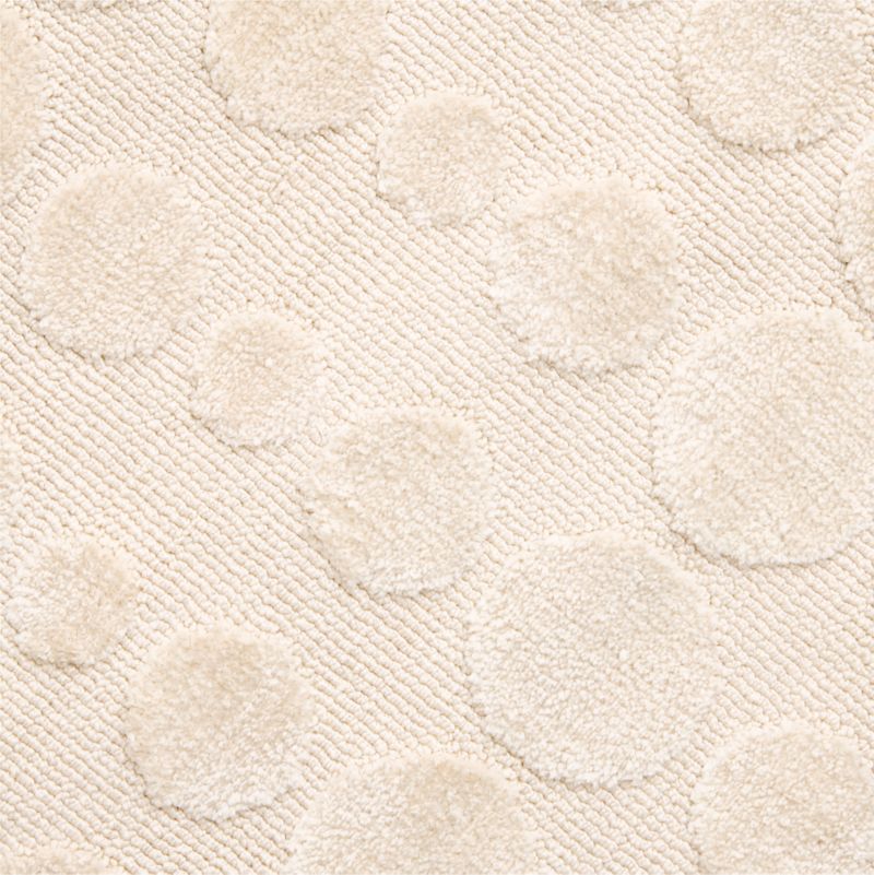 Geo Dotty Ivory Performance Kids 5' Round Area Rug - image 1 of 3
