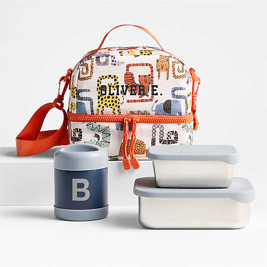 Geo Jungle Kids Lunch Box Bundle