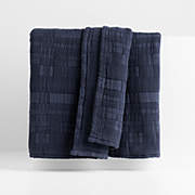EUROPEAN FLAX ™-Certified Linen Viscose Burnt Green Full/Queen Bed Blanket