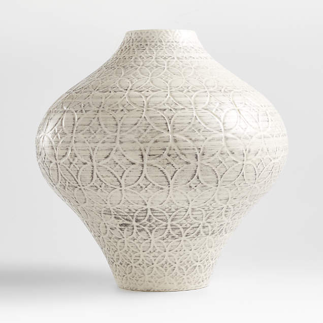 Adra Vase 20" Crate & Barrel