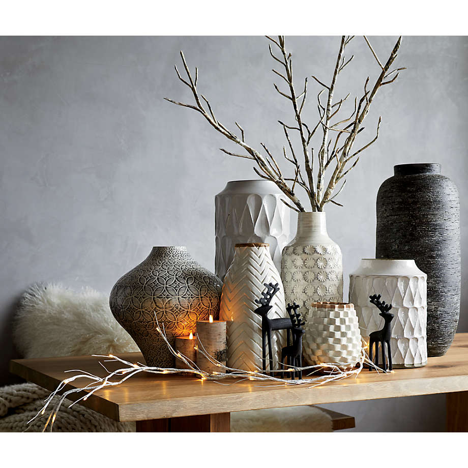 Timber Grey Floor Vase + Reviews