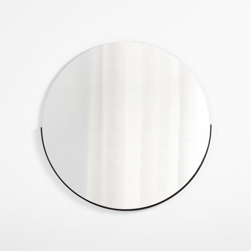 Gerald Large Round Gold Wall Mirror + Reviews