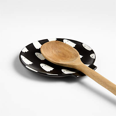 Ghost Ceramic Spoon Rest