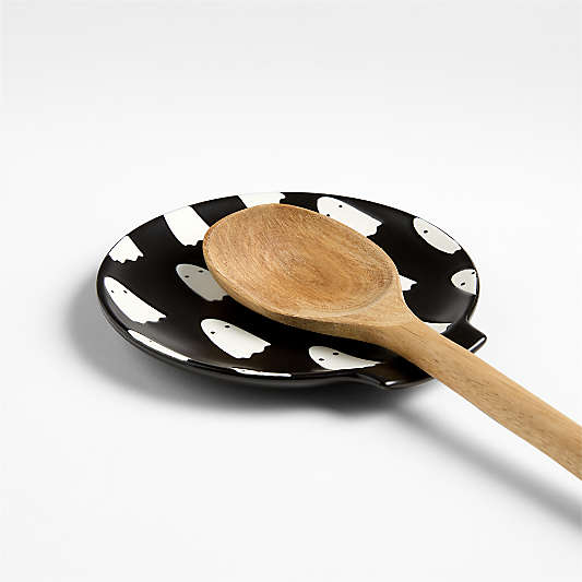 Ghost Ceramic Spoon Rest