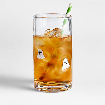 Halloween Ghost Icon 15.5-Oz. Highball Glass