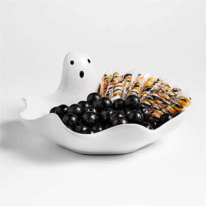 Ghost Stoneware Candy Bowl