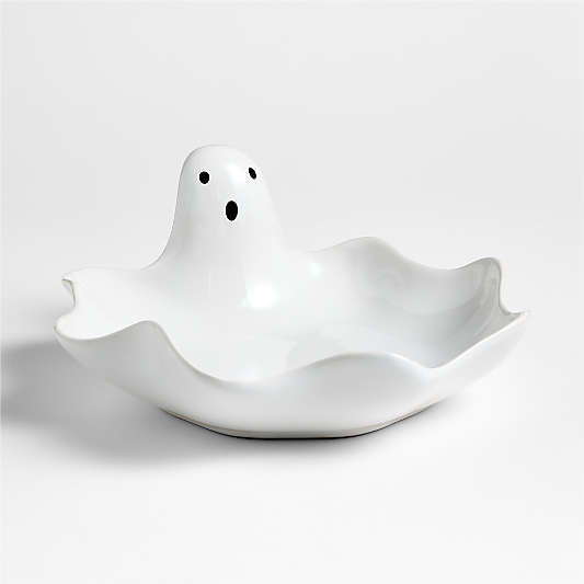 Ghost Stoneware Candy Bowl