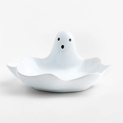 Ghost Stoneware Candy Bowl