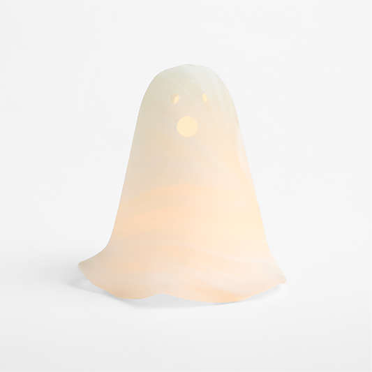 Ghost Glass Tealight Candle Cloche