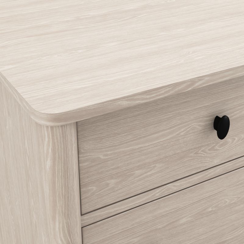 Gia Pickled Oak 7-Drawer Dresser