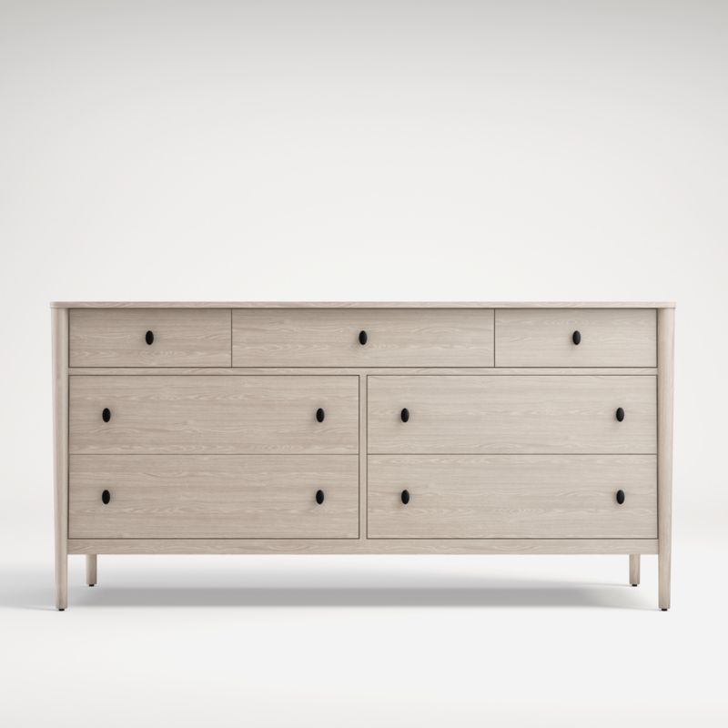 Dawson Grey Wash 8-Drawer Dresser