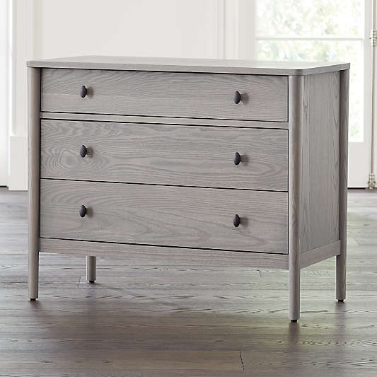 Gia Dove Ash 3-Drawer Chest