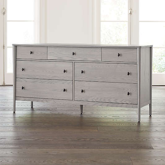 Gia Dove Ash 7-Drawer Dresser