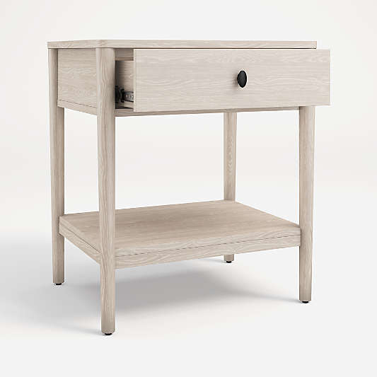 Gia Pickled Oak Nightstand