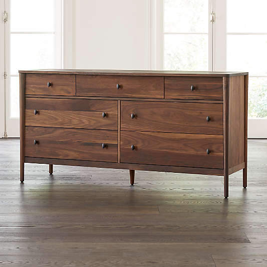 Walnut Dressers Crate Barrel Walnut Dressers Crate Barrel