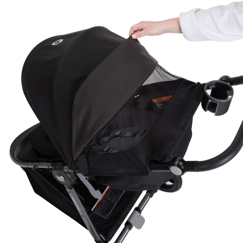 Maxi-Cosi Gia XP Midnight Black 3-Wheel Baby Stroller - image 3 of 11